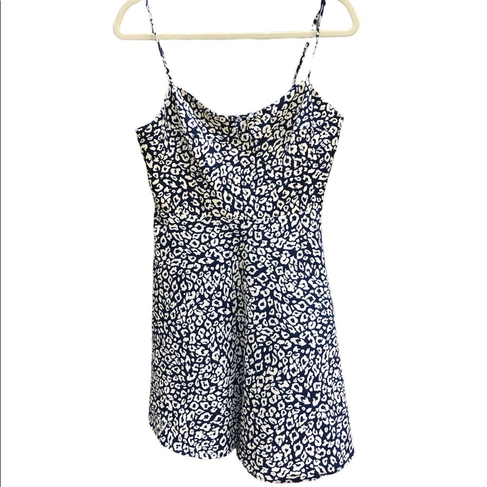 J.O.A LEOPARD PRINT COCKTAIL DRESS